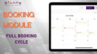 How to Use the  Sianty Booking Module | Step-by-Step Guide