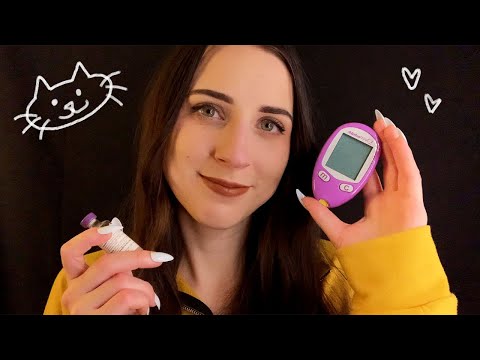 ASMR About my Diabetic Cat! 🐱 (tapping, whispers)