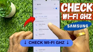 How to Check Wi-Fi GHz on Samsung Galaxy S23 Ultra