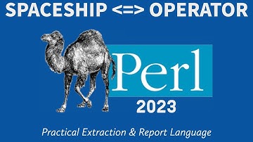 Perl Programming - Spaceship Operator 2023