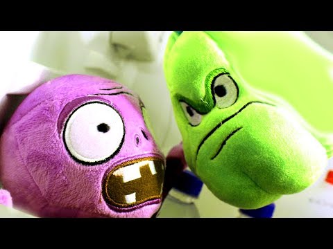 PLANTS VS ZOMBIES PLUSH SKITS 2 - GARDEN WARFARE 3 FUNNY COLLECTION PvZ 2 Plushie Attack Mini Movie!