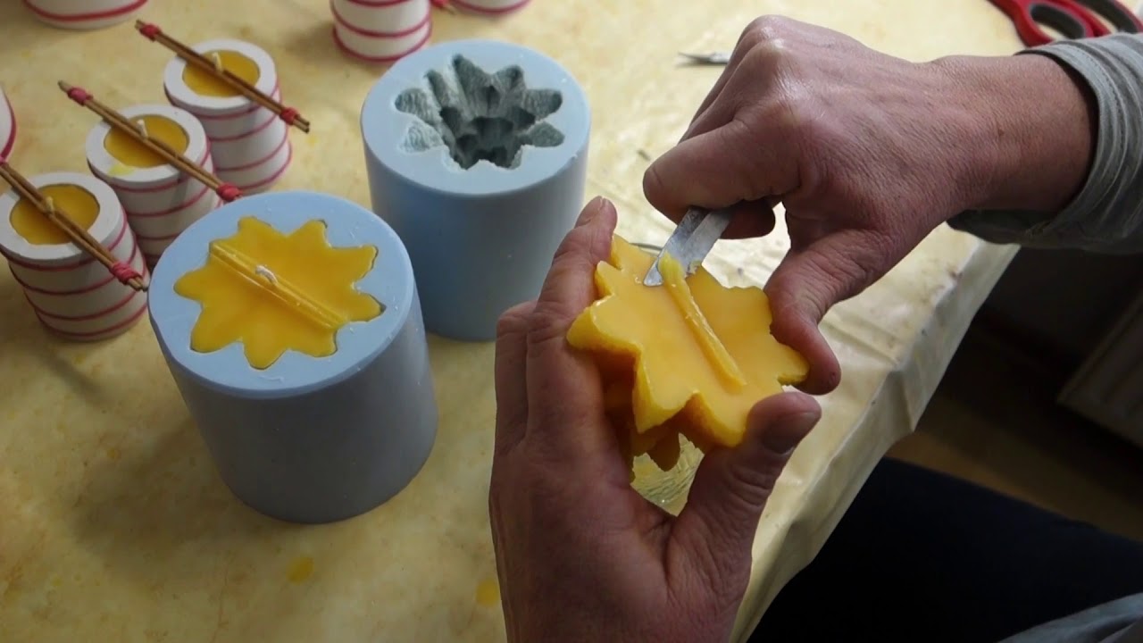 Bienenwachskerzen selbst herstellen