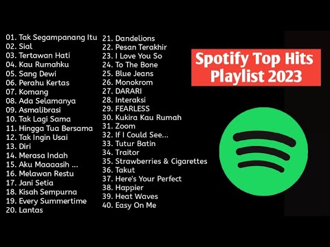 Top Tracks of 2023 - playlist by Spotify