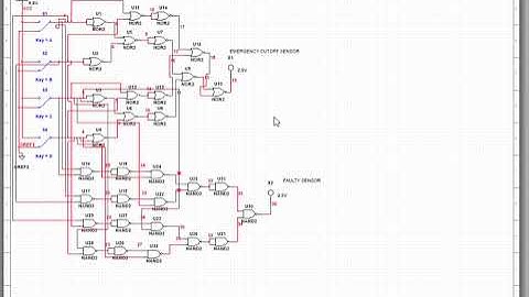 Fireplace Control Multisim Simulation