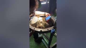 Making Handpan - Tuning in rings