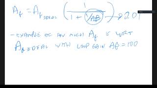 Advanced Electronics - Feedback - Part 2