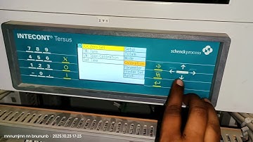 schenck process intecont tersus zeroing procedure |  Weigh feeder & SFM intecont tersus zeroing