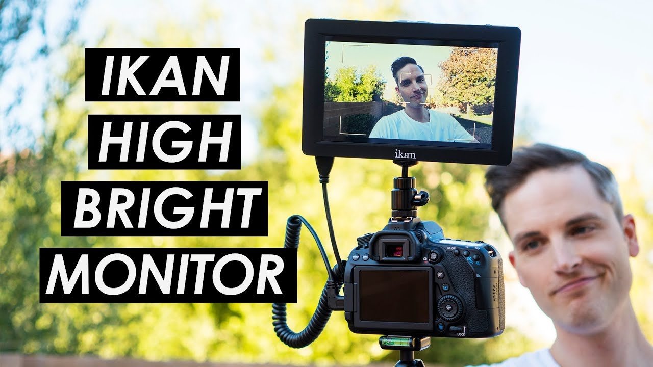 High Brightness on Camera Field Monitor Review — Ikan Saga High Bright 4K Monitor youtube equipment needed