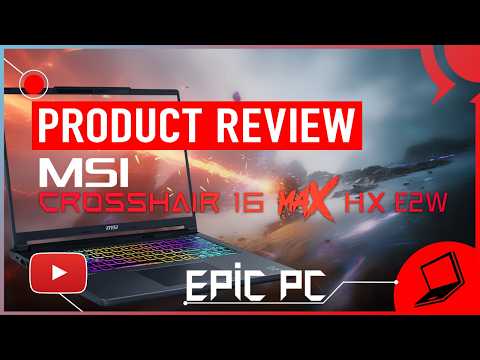 MSI Crosshair 16 MAX HX Top Model for RTX5070 with Intel Core Ultra 9 HX Combine upto 200W OverBoost