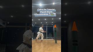 Cobra Kai Tutorial: Miguel Diaz’s Tornado Kick 🌪️🐍🥋 #karate #martialarts #cobrakai