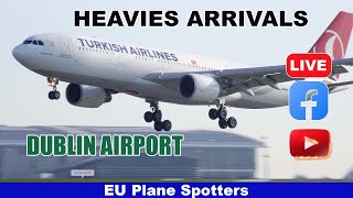 🔴 Live Morning Arrivals! ✈️ at Dublin Airport RWY 28L 04/05/24 #flight #plane #liveairport