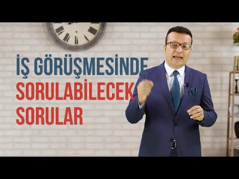 Video: İş Başvurusunda Bulunurken Işverene Sorulacak Sorular Nelerdir?