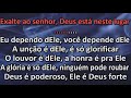 Vanilda Bordieri - Dependemos de Deus - Playback - Karaoke