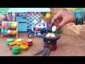 Miniature Anda Masala + Lachha Paratha | Dhaba Style Egg Masala Recipe | Mini Foodkey