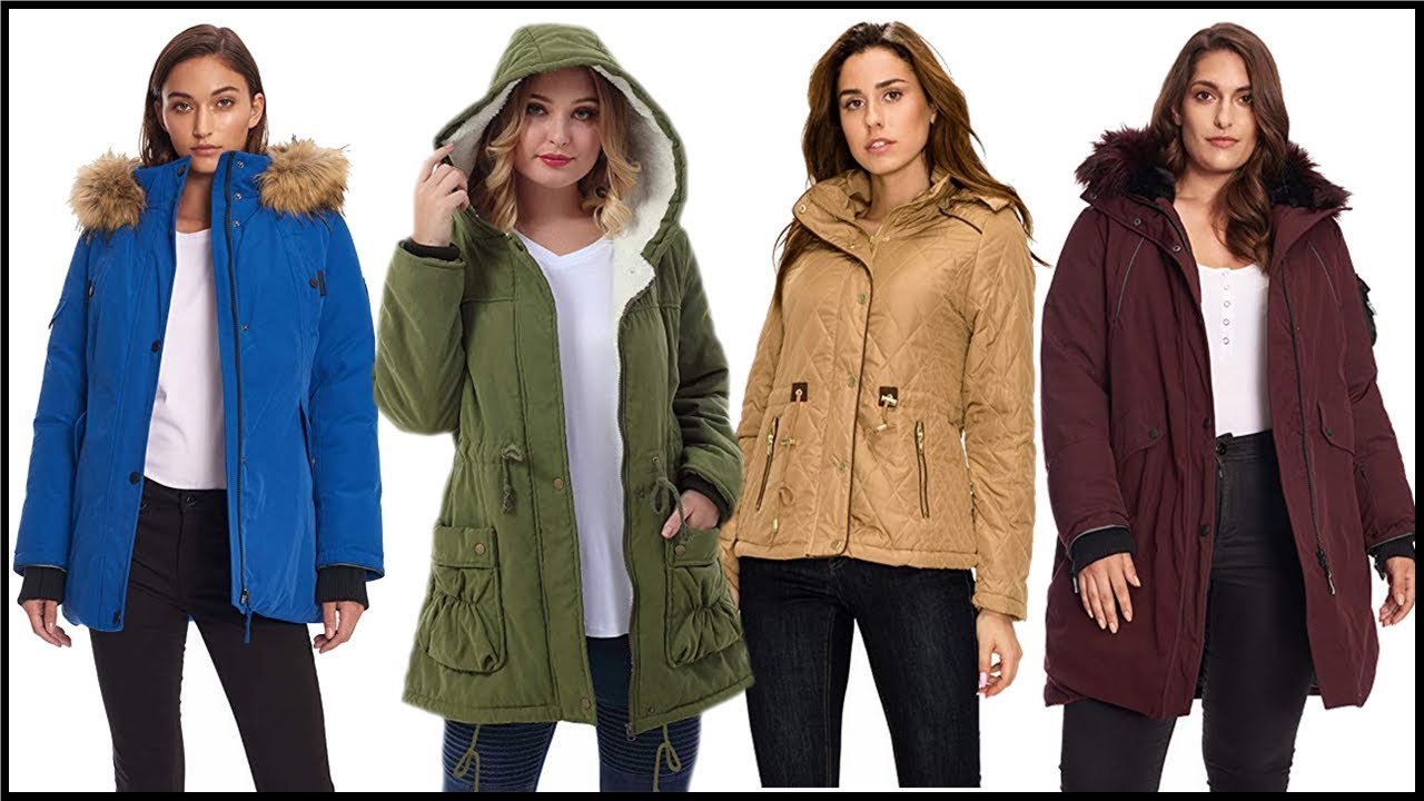 Women's winter jackets collection 2020 - YouTube