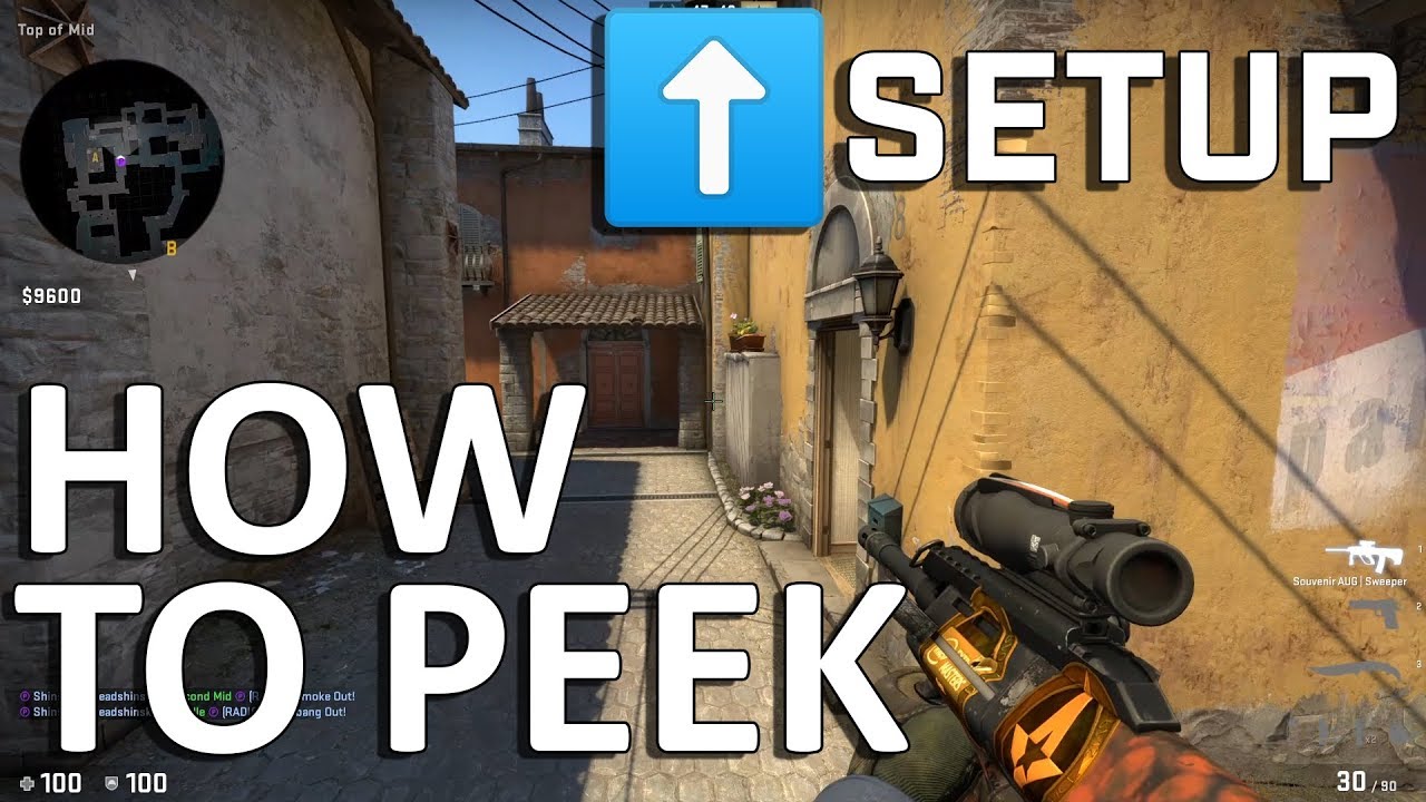 How to peek in CS:GO – types of peeks, full guide