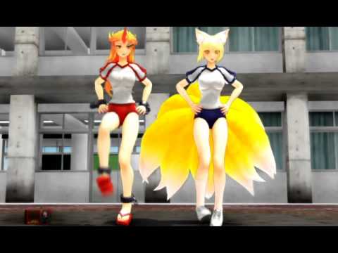 【MMD】姉御と藍様にマトリョシカ踊っていただいた