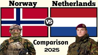 Norway vs Netherlands Military Power Comparison 2025 | Netherlands vs Norway Military Power 2025