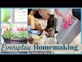 Everyday Homemaking | 5 Minute Tasks & Avoiding Procrastination | Cleaning Motivation + Muffins!