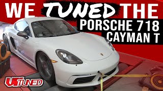 We TUNED the New Porsche 718 Cayman T // Dyno & Test Drive!