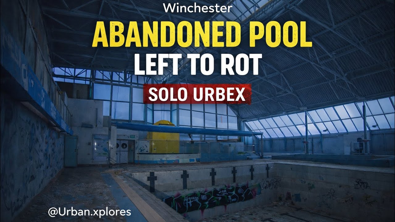Inside Winchester’s Abandoned Leisure Centre (Left to Rot)