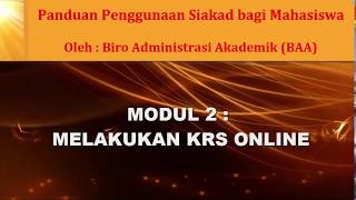 Panduan dan Solusi KRS Online Unipdu Jombang screenshot 1