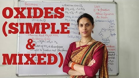 12th||NEET||AIEEE||OXYGEN FAMILY (LECTURE V)||OXIDES(SIMPLE AND MIXED)