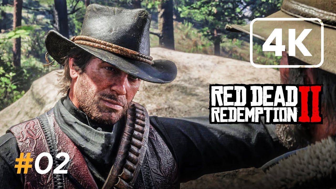 RED DEAD REDEMPTION 2 PC Walkthrough [4K Gameplay 60FPS] Part02 YouTube