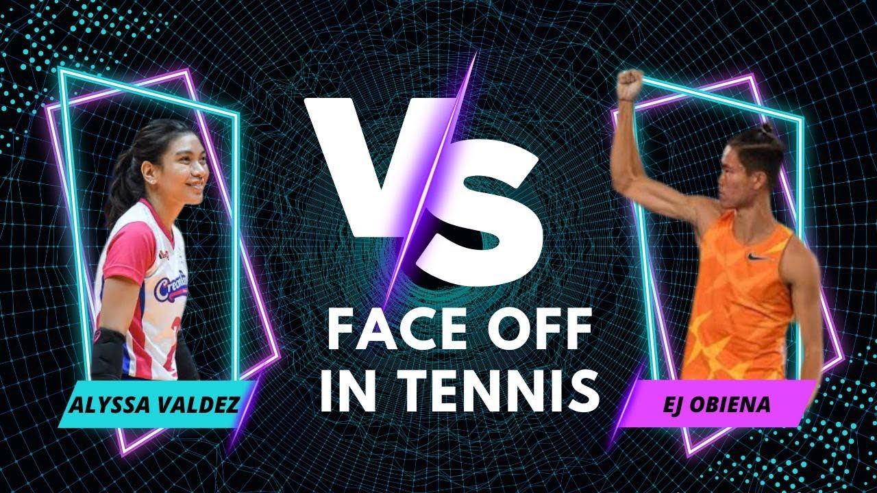 Alyssa Valdez, EJ Obiena Face Off in Tennis