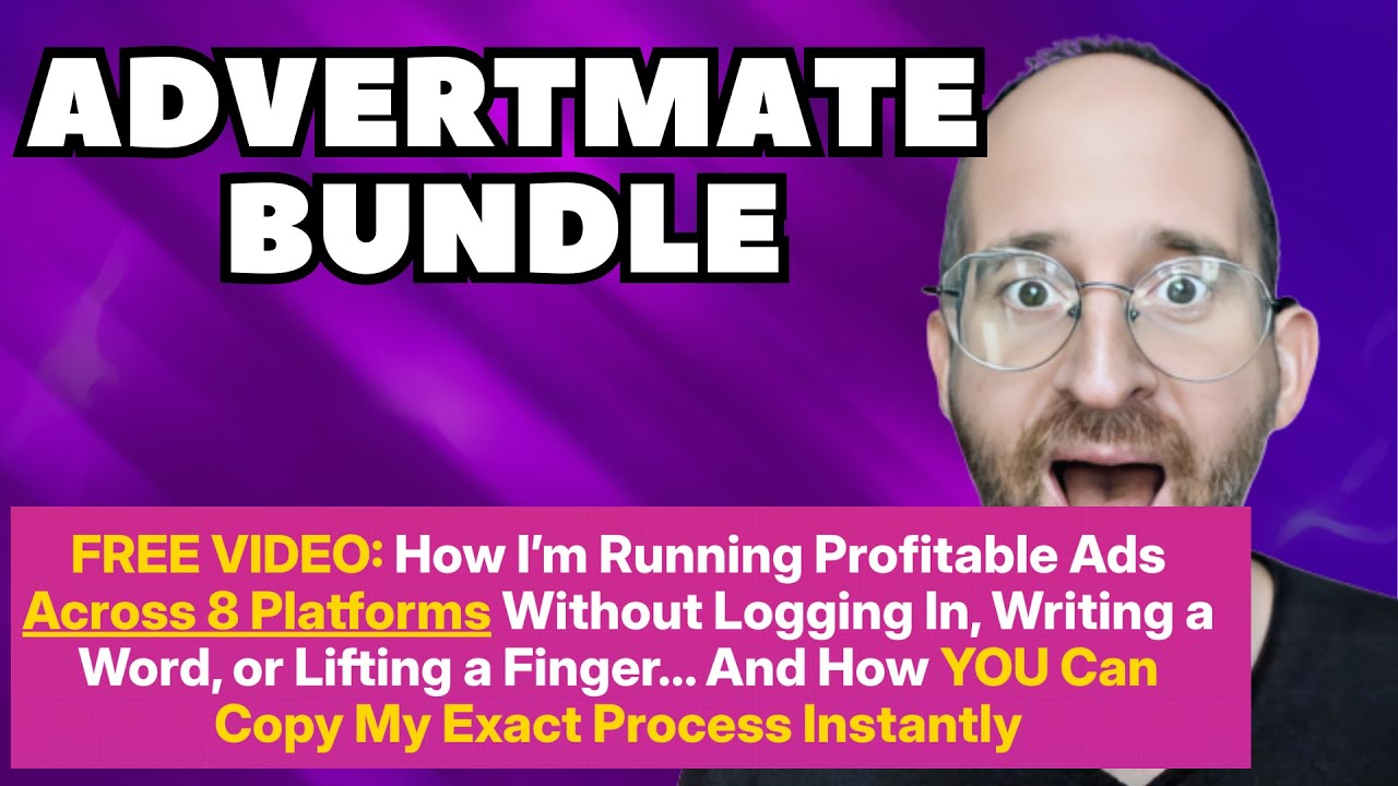 AdvertMate Webinar Replay 🎯 AI Ad Tool + $2,000 Bonus Offer