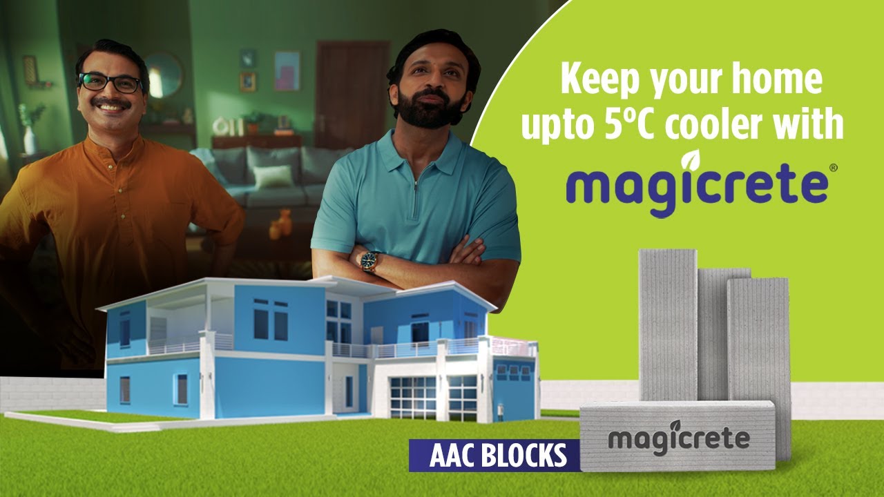 Naya Ghar Banta Hai Magicrete se! AAC Blocks Ad Film Series 2 YouTube