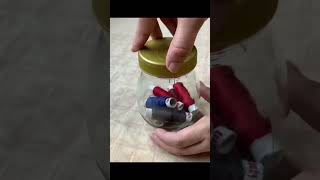 Reuse of empty jam jars