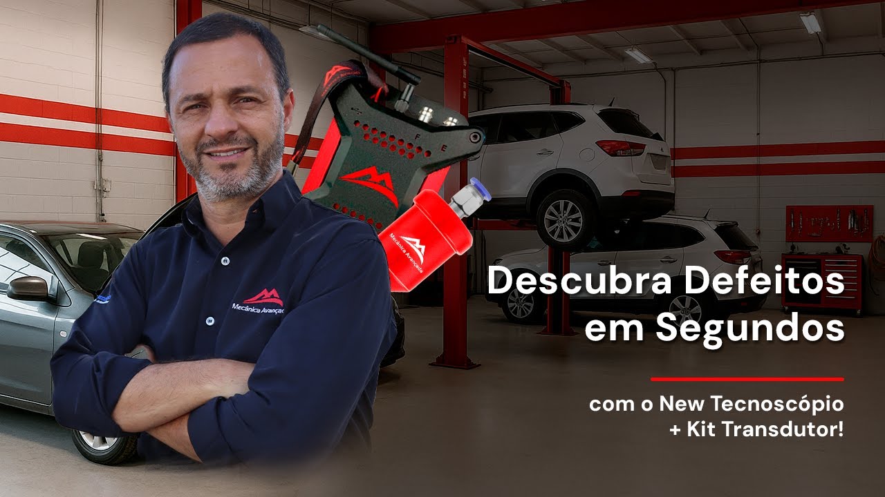 Descubra Defeitos em Segundos com o New Tecnoscópio + Kit Transdutor!