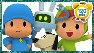 POCOYO FULL EPISODES in ENGLISH  My Robot Friend [ 120 min ] | VIDEOS and CARTOONS for CHILDREN