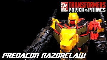 The Daily Review 165: Transformers Power of the Primes Predaking: Razerclaw with Onyx Prime