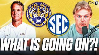 What Is GOING ON With LSU and Lane Kiffin Being SUED By The SEC?