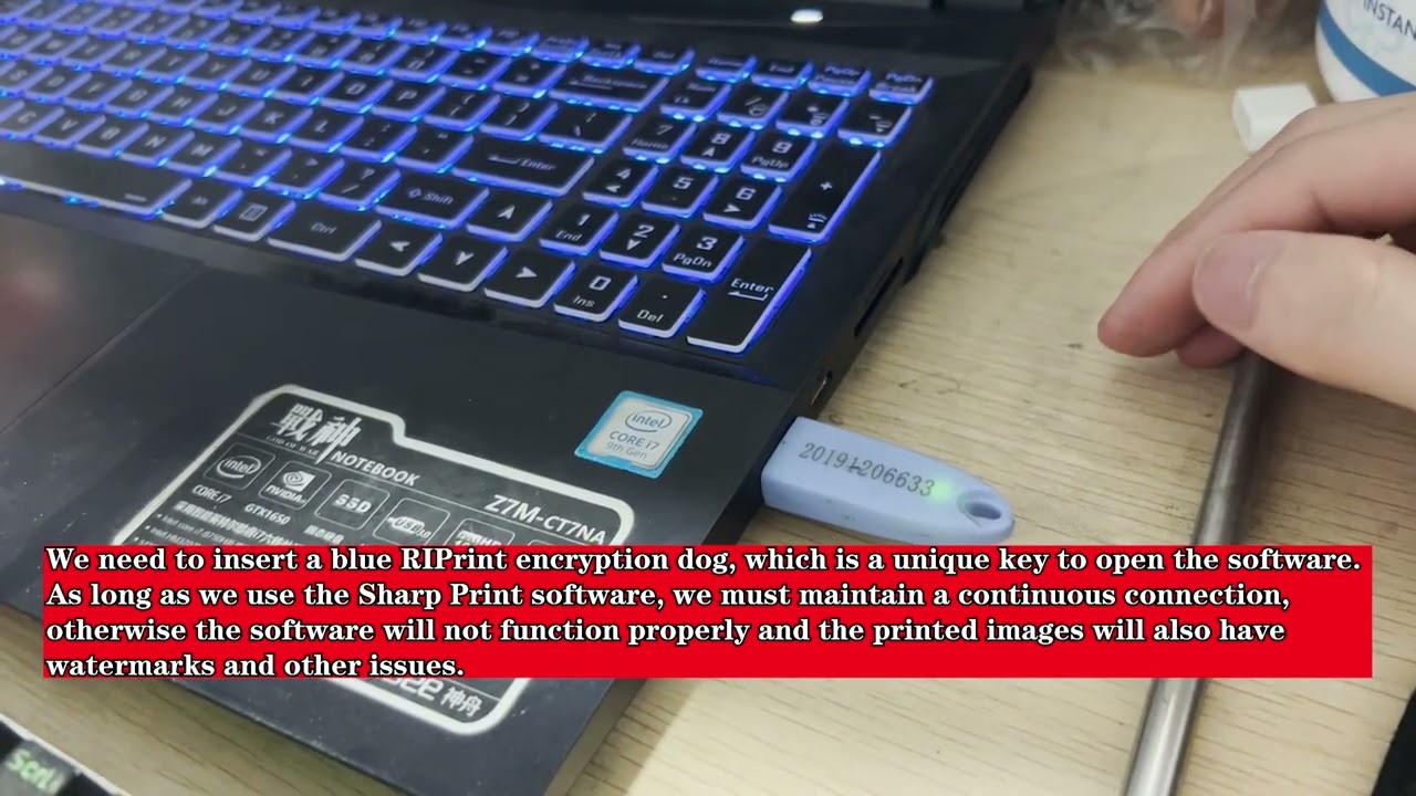 Install and Use RIPrint  instructions for ACHI UV DTF printer 