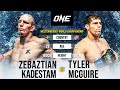 Zebaztian Kadestam vs. Tyler McGuire | Full Fight Replay