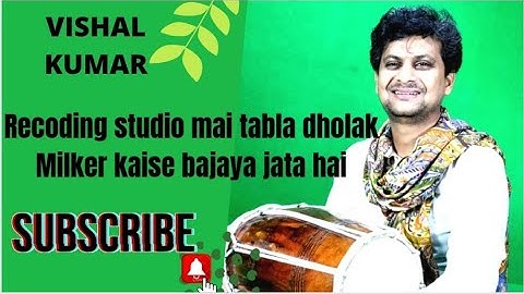 VISHAL KUMAR !! Watch How to Play Dholak Tabla Together in a Recording Studio,tabla prashant trivedi