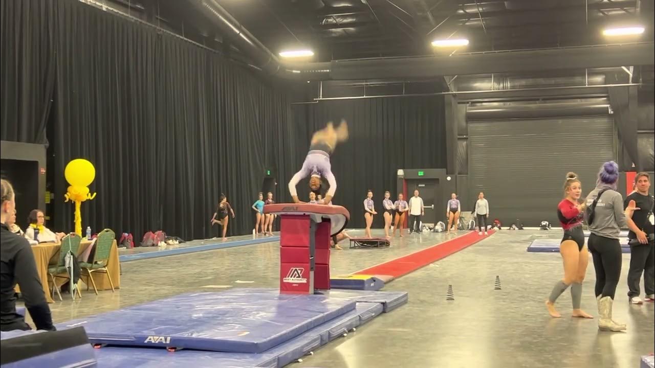 Lauren Wright (Level 10), Vault (1st Place 9.725), 2023 Nashville