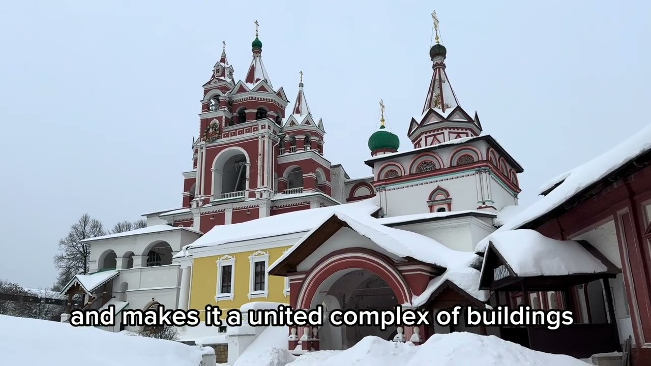 The Savvino-Storozhevsky monastery in Zvenigorod, Moscow