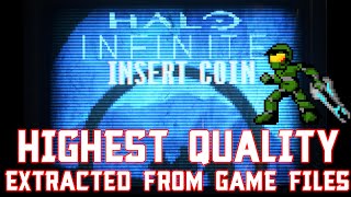 Halo Infinite Music 8-Bit WALK IN THE WOODS Arcade Version (HIGHEST QUALITY - Extracted Game Files)