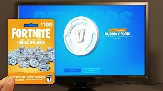 Omg a free 100,000 v-bucks glitch in fortnite 2020 this video i found
the first v bucks 2020. shows you how to get ...