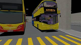 OMSI 2 CTB 52112 WV 4042@774 嘉威苑 Galloway Court → 紅河谷站 Red River Valley Station