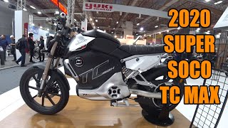 Super SOCO TC Max Electric Motorbike 2020