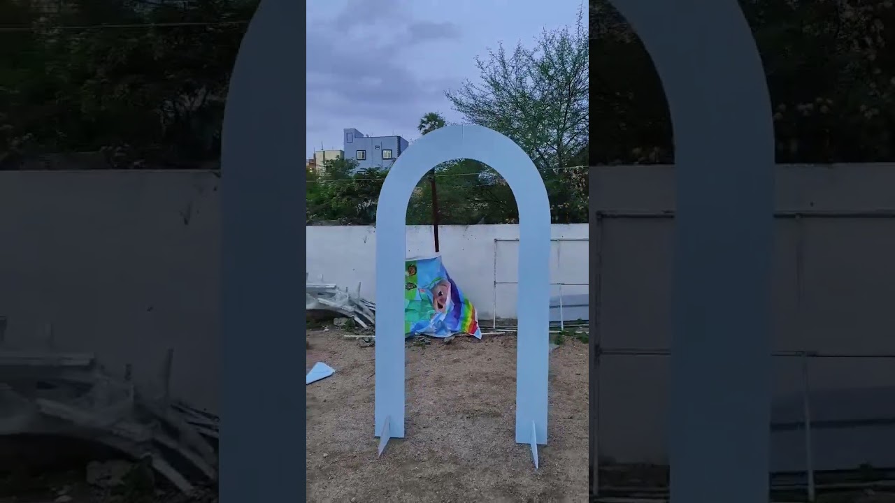 2D Plain Arch Foldable