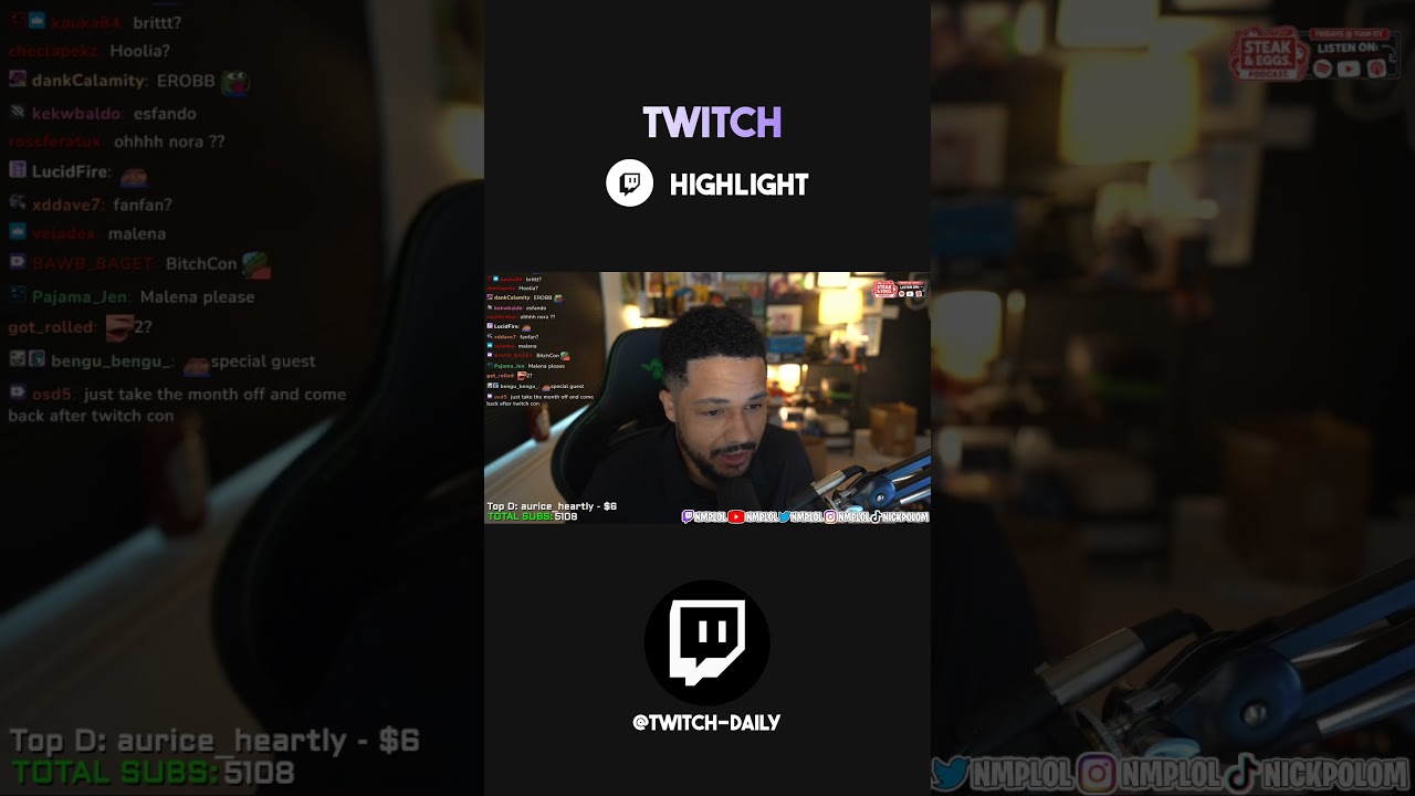 Raia at Twitch con?! 