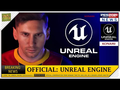 PES 2022: com Unreal Engine da Epic Games, Konami aposta no