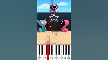 Incredibox Sprunki — Impossible Line Maze Squid Game (@fooshs) - Octave Piano Tutorial