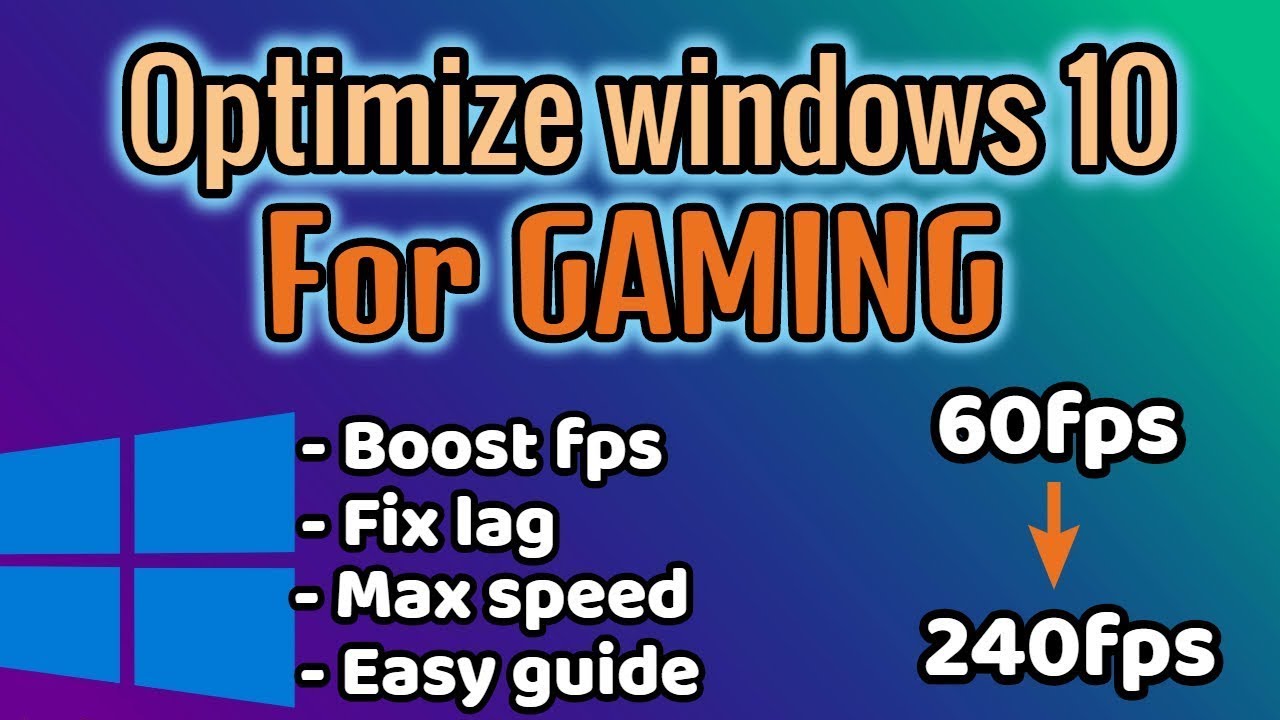 🔧 How to Optimize Windows For GAMING & Performance in 2021 The Ultimate ...